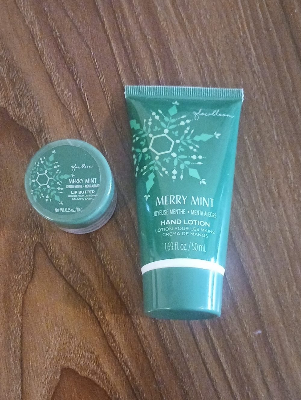 Merry Mint Hand Lotion & Lip Butter Duo - Fresh Mint